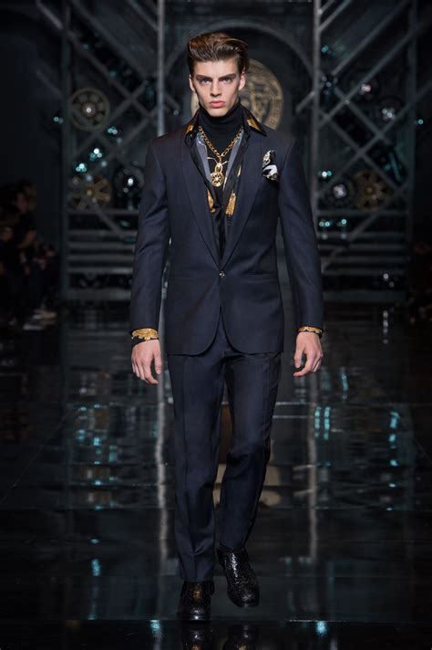 Versace Menswear Fashion Show Autumn Winter 